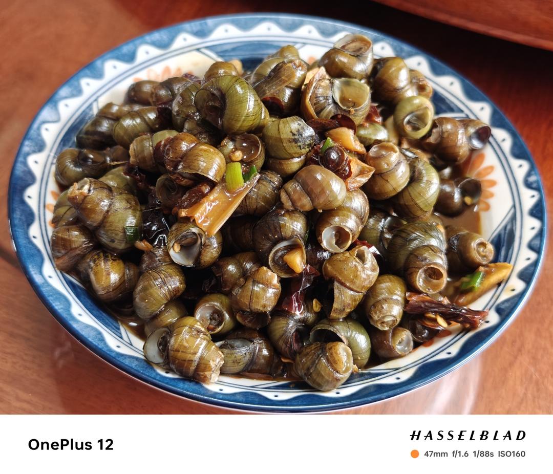 清明时令菜——爆炒螺蛳