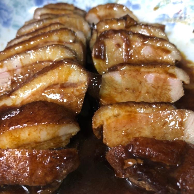 离笙乐幽做的酱汁鸭胸肉