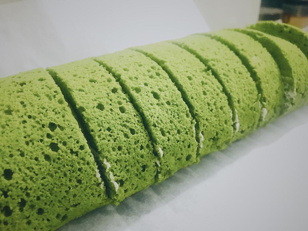 抹茶奶油卷