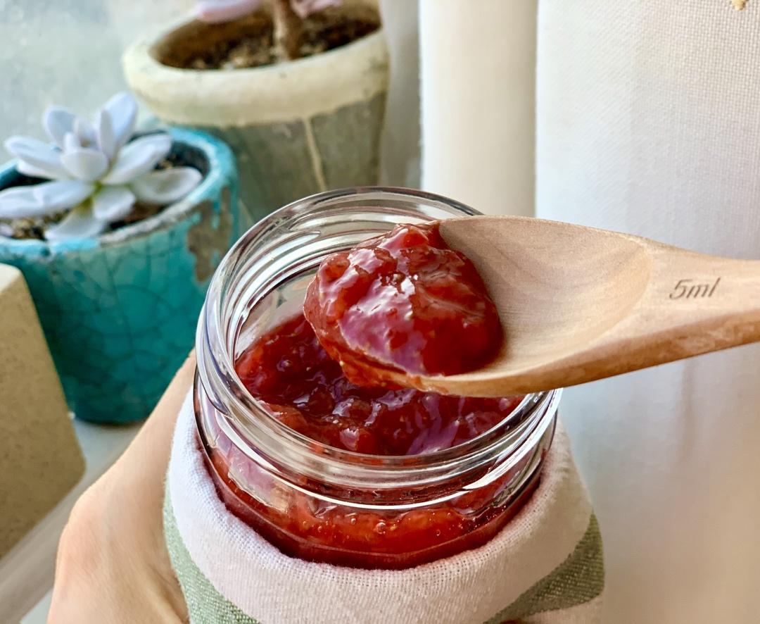 可常温保存一年的酸甜草莓酱