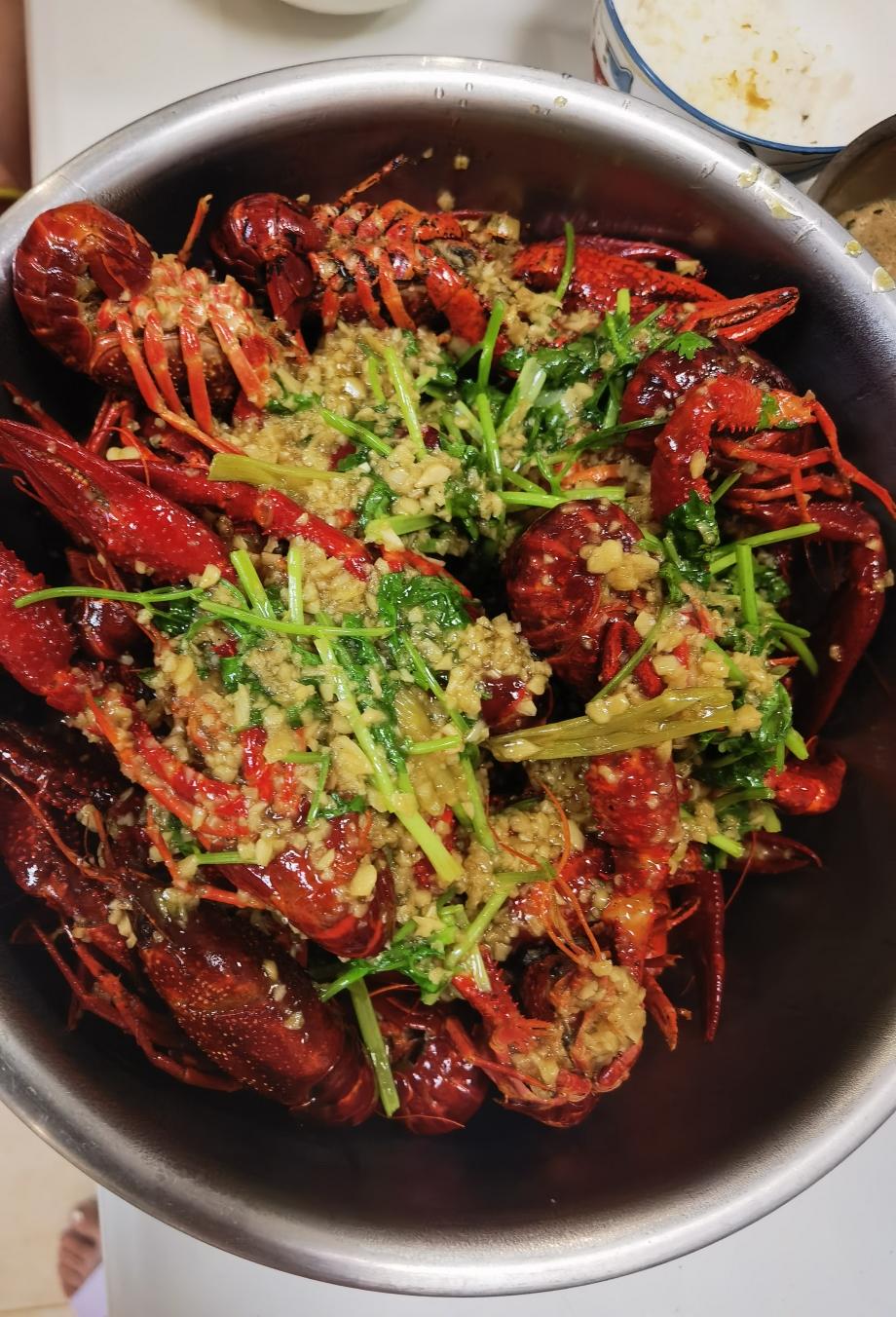 蒜蓉小龙虾家常版