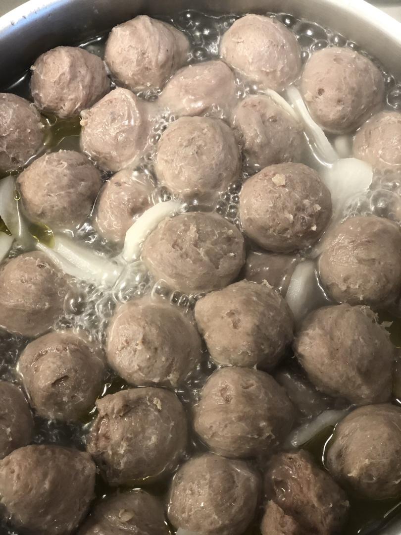 白萝卜潮汕牛肉丸清汤