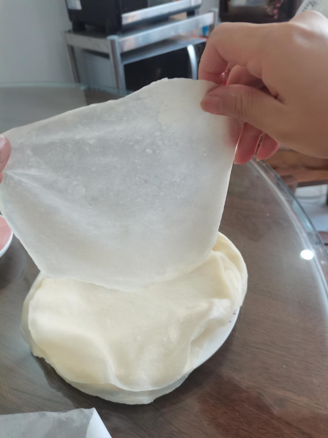 春饼 —薄如纸