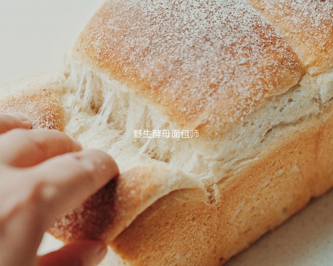 纯奶手撕吐司的做法 步骤1