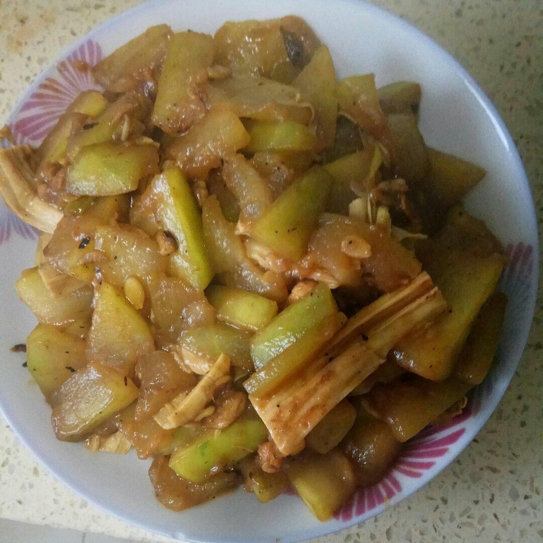 虾皮炒冬瓜