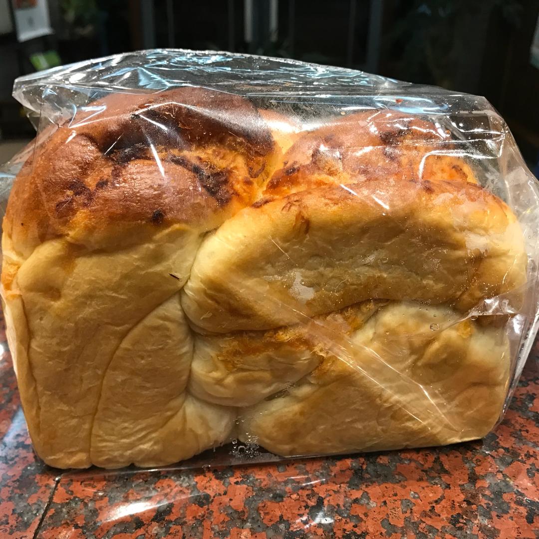 香葱肉松手撕吐司