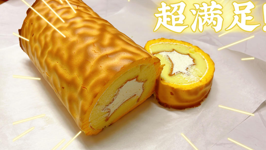 春天色 虎皮蛋糕卷.戚风蛋糕卷 by pink-rabbit