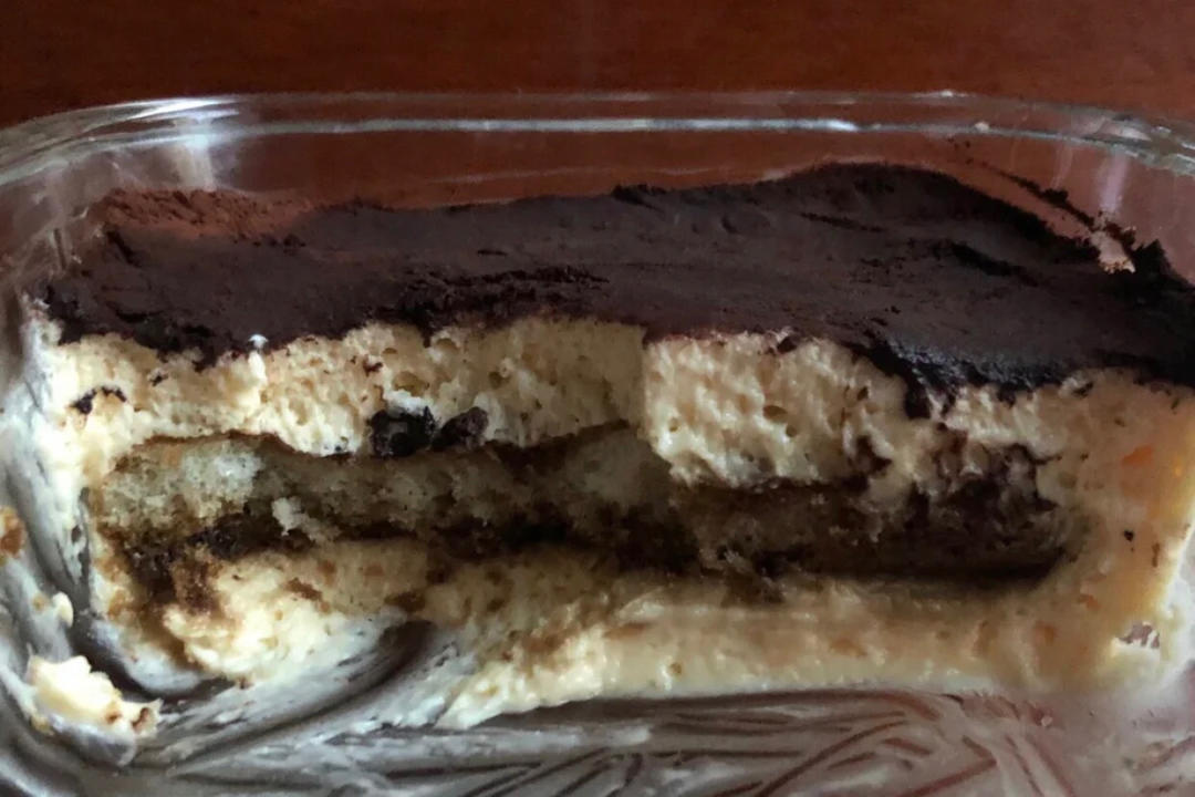 配料全部有具体重量的正宗意大利传统版提拉米苏