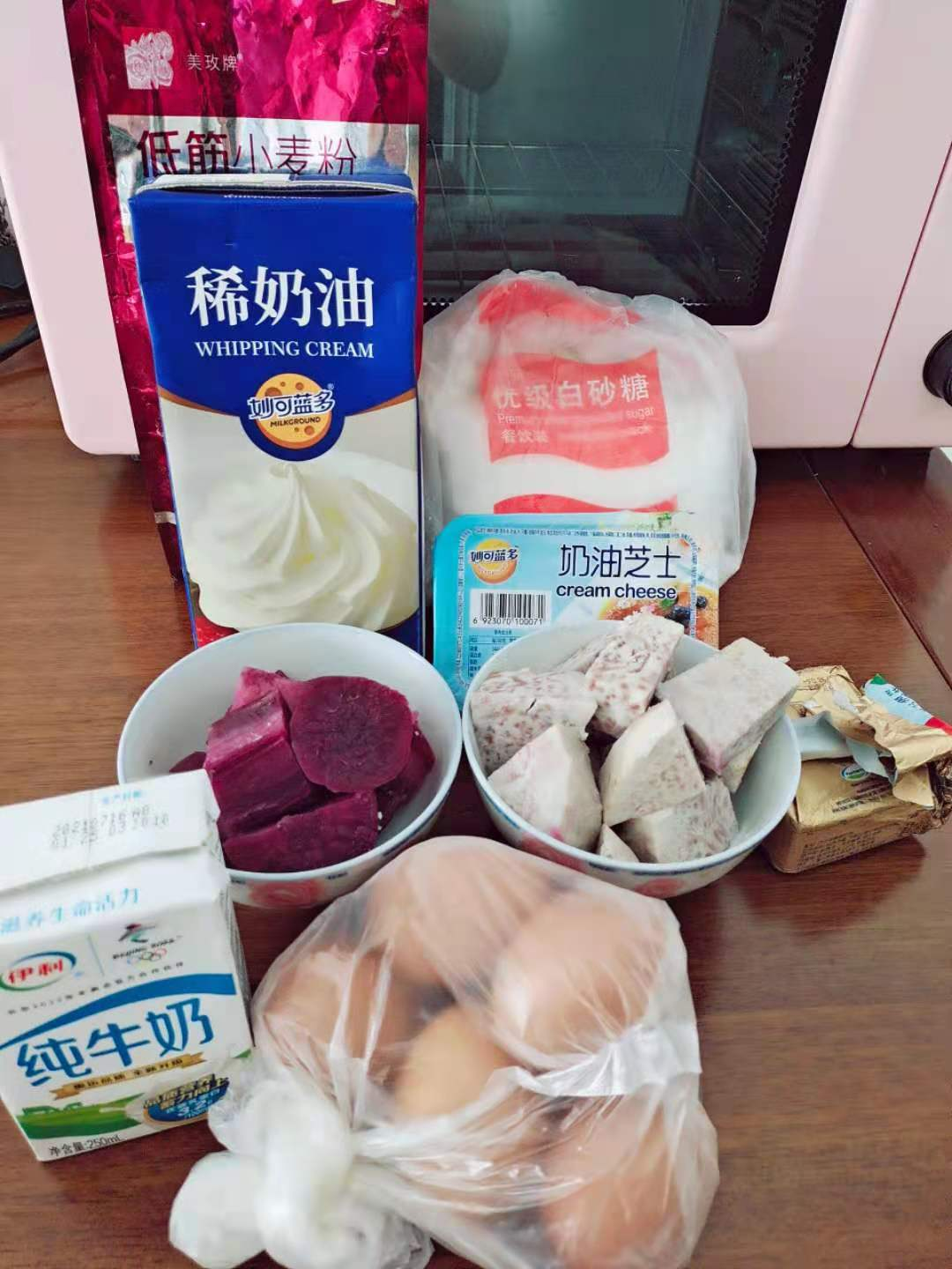 纯奶手撕吐司的做法 步骤1