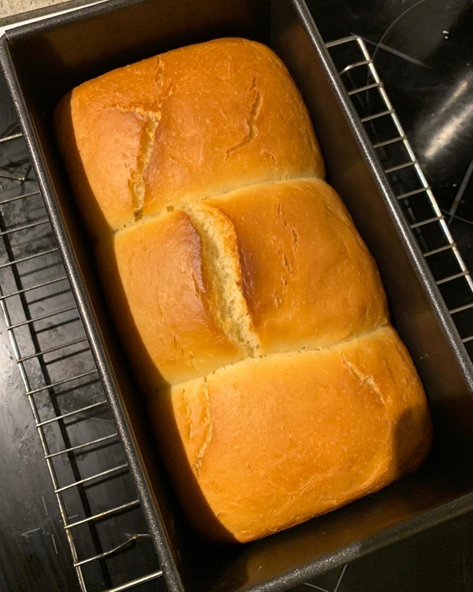 波兰种奶油吐司（面包机版）