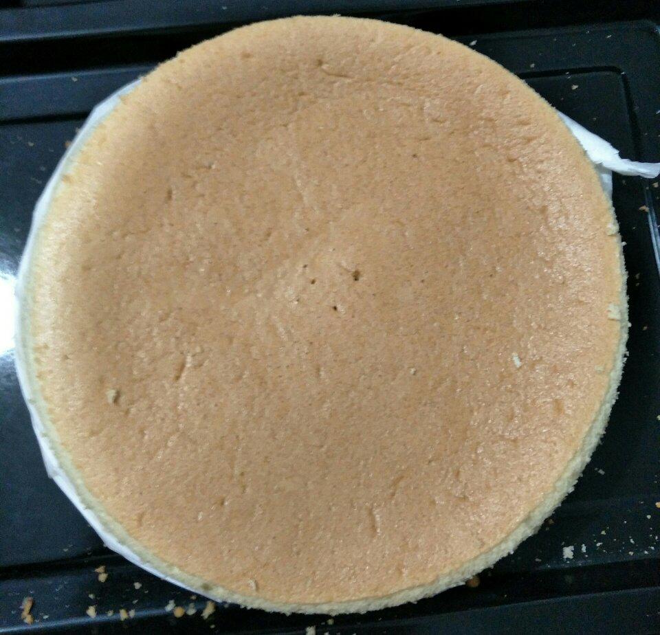 6寸原味戚风蛋糕