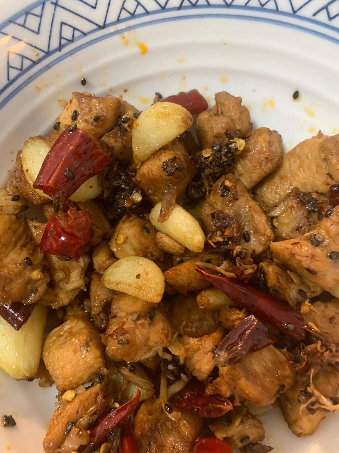 孜然蒜香鸡胸肉
