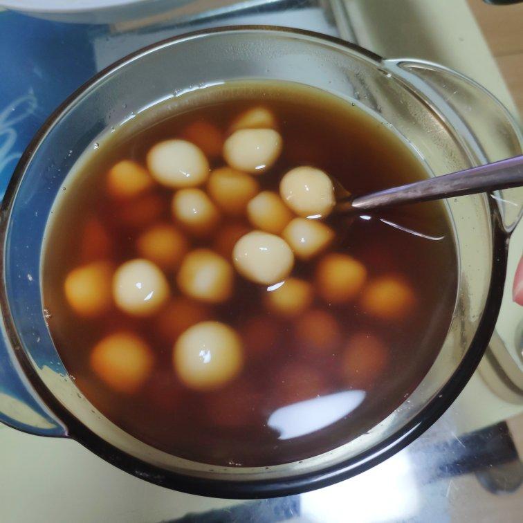 红糖糯米小圆子