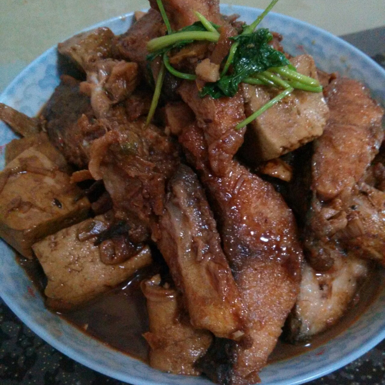 鱼炖豆腐