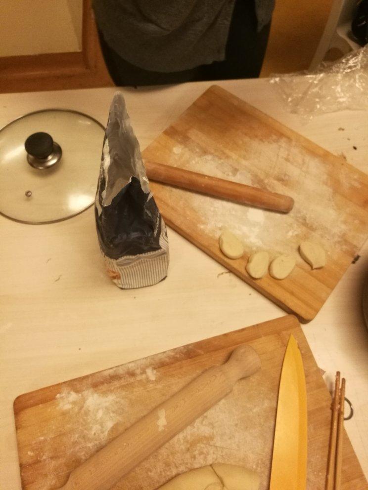 饺子皮（视频。省力三醒发，好吃不破皮）