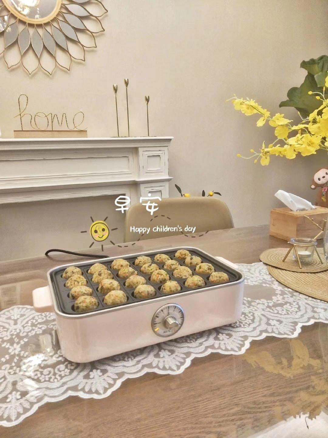 芝士就是力量【芝士肉松小饭团】