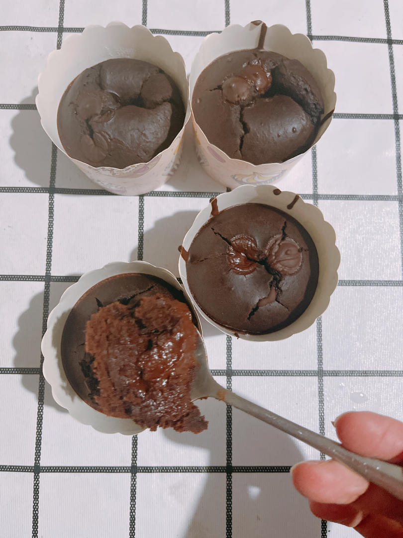 在家做巧克力蘑菇头麦芬蛋糕🍫