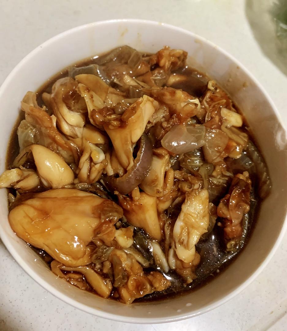 超级简单的洋葱烩牛蛙