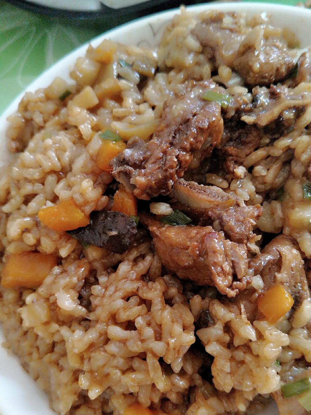 电饭锅版排骨焖饭