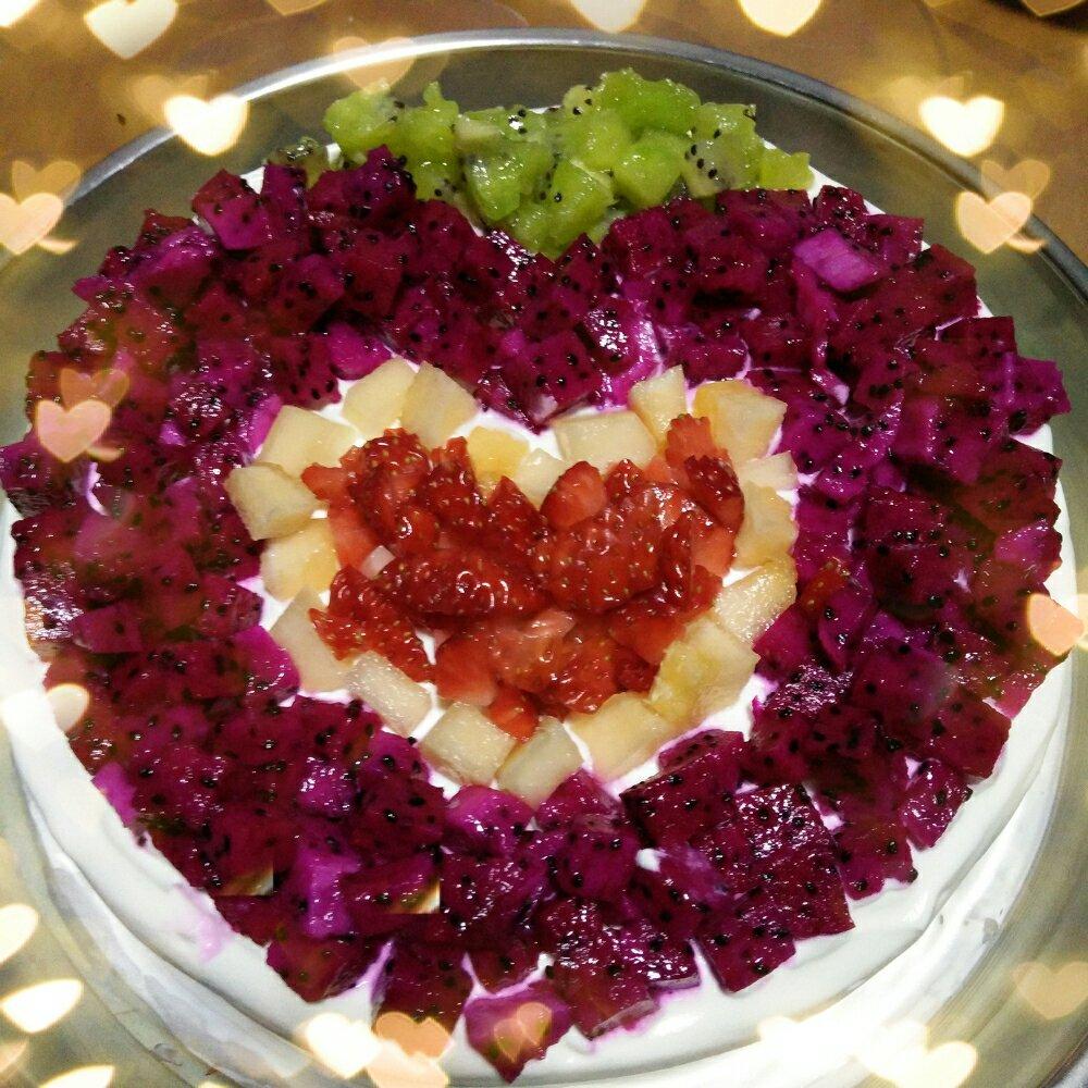 8寸水果生日蛋糕