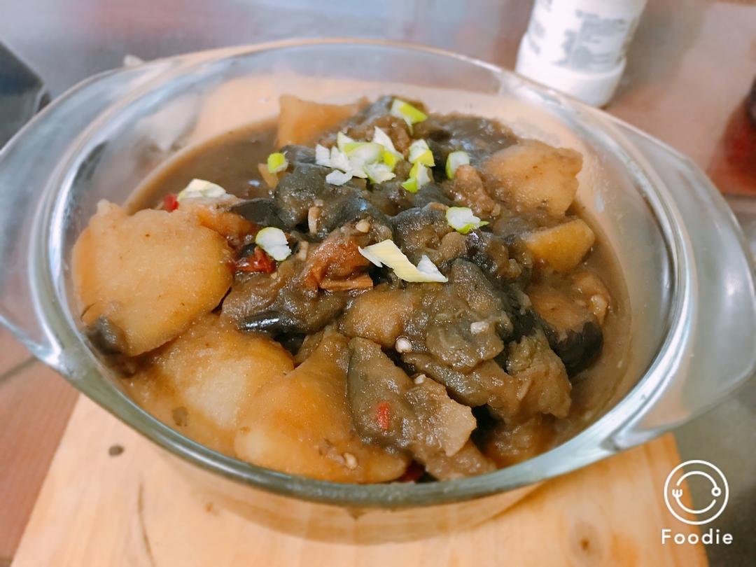 土豆炖茄子