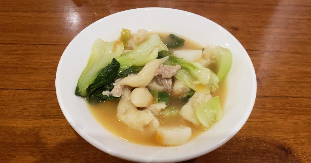 番茄鸡蛋疙瘩面