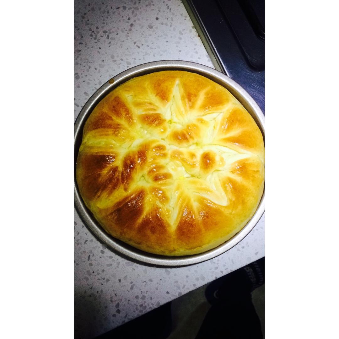 手撕千层花朵面包