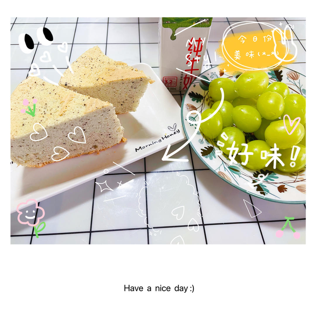 香浓奥利奥戚风蛋糕