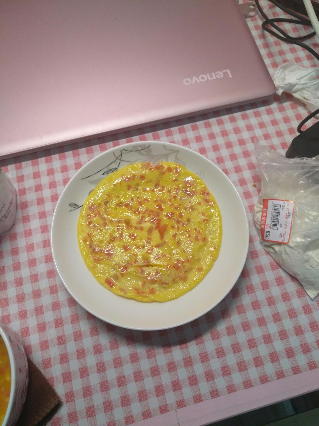 胡萝卜鸡蛋饼（电饭煲版）