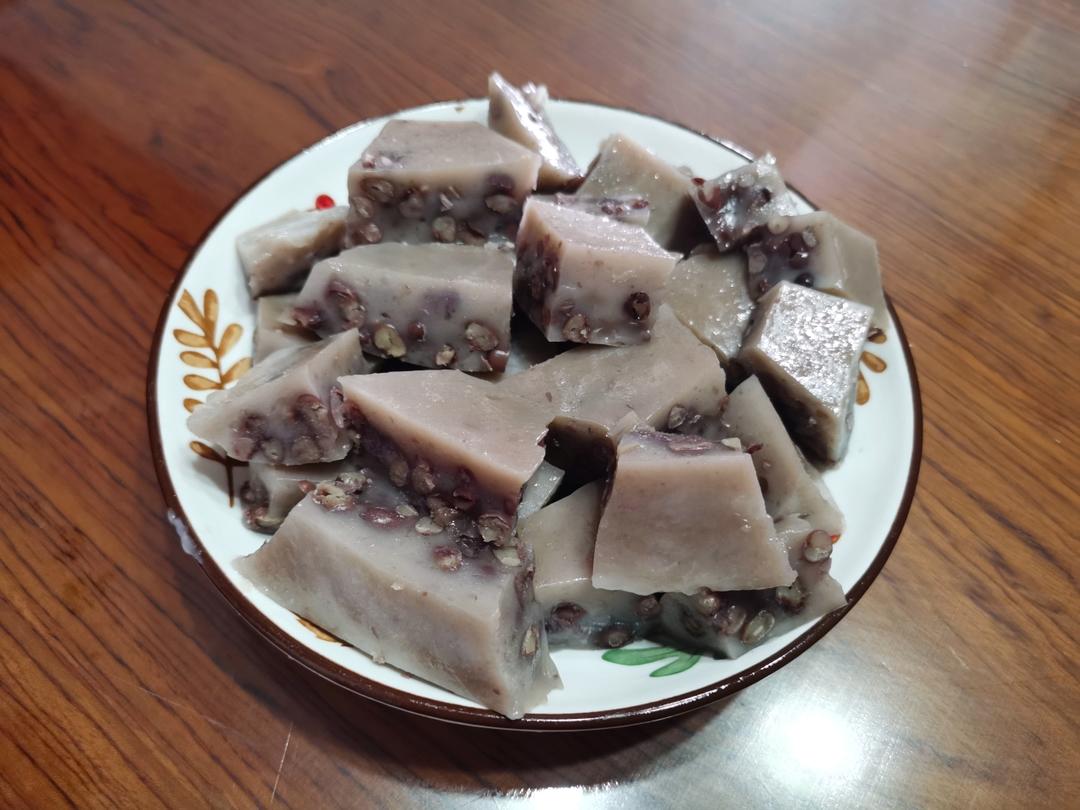 牛奶红豆糕