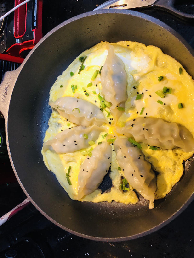 小羽私厨之抱蛋煎饺