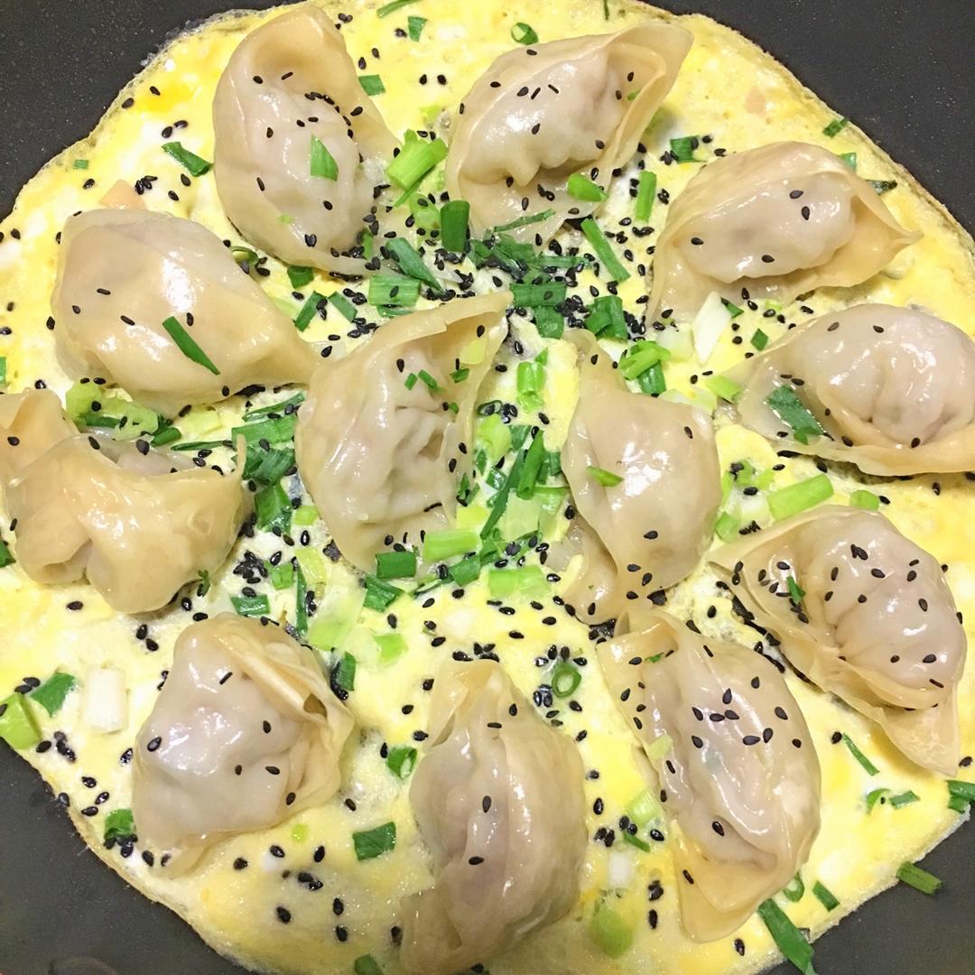 君君777做的抱蛋生煎馄饨电饼铛煎烙