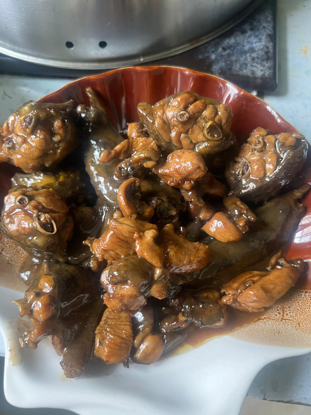 可乐鸡腿饭