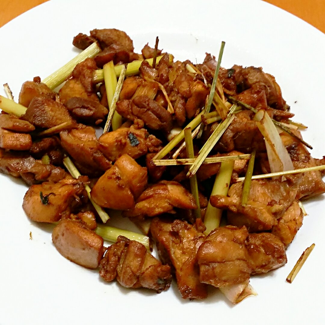 maple2012做的香茅鸡块