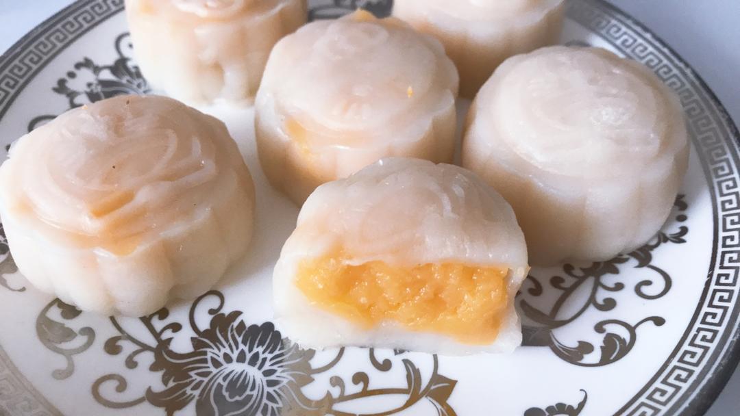 冰皮月饼(奶黄馅)