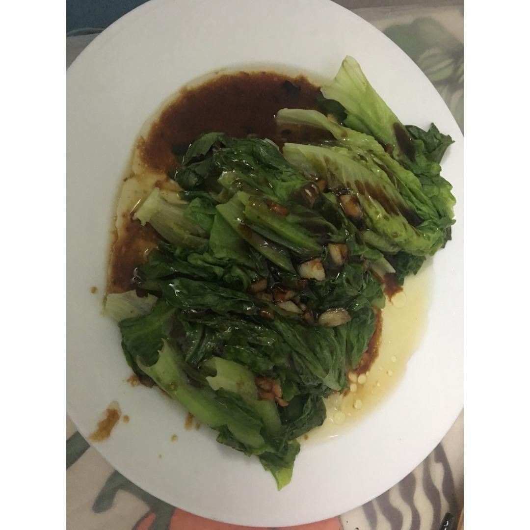 家常菜 蚝油生菜