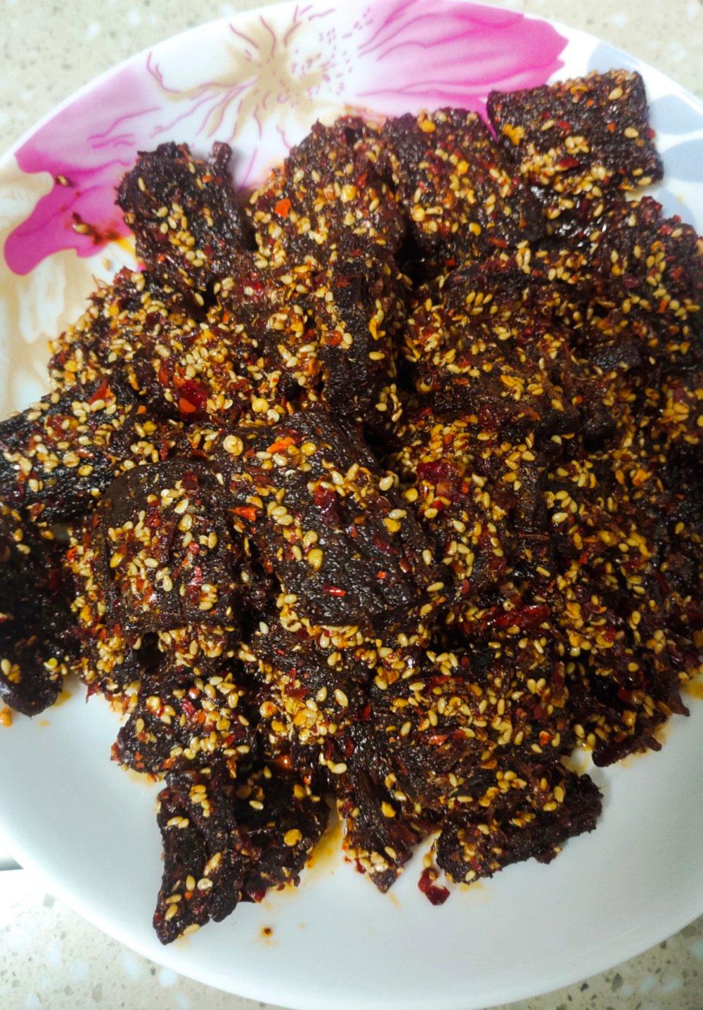 刘柳心心做的陈校长私房爆款课湖南风味秘制麻辣牛肉