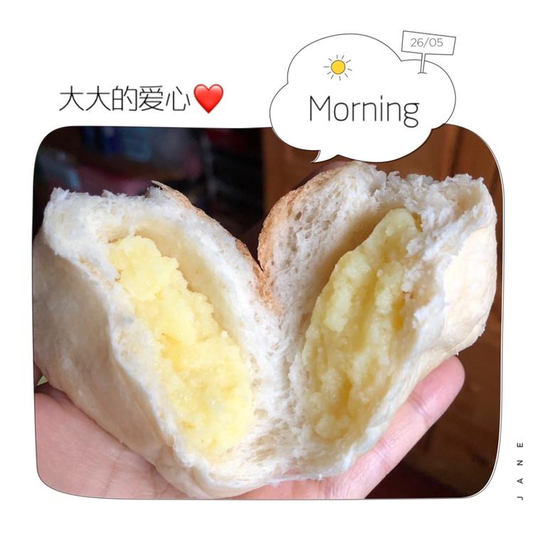 奶黄小餐包-一次发酵超好吃（附快手奶黄馅制作方法）