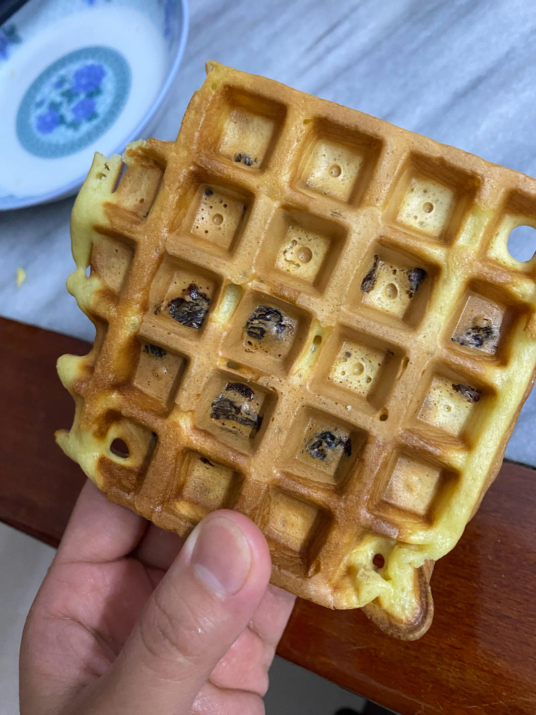 拒绝泡打粉的华夫饼方子