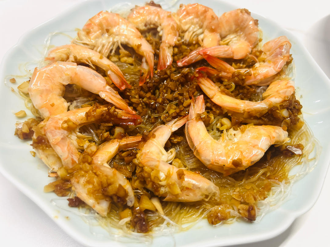 蒜蓉粉丝蒸虾