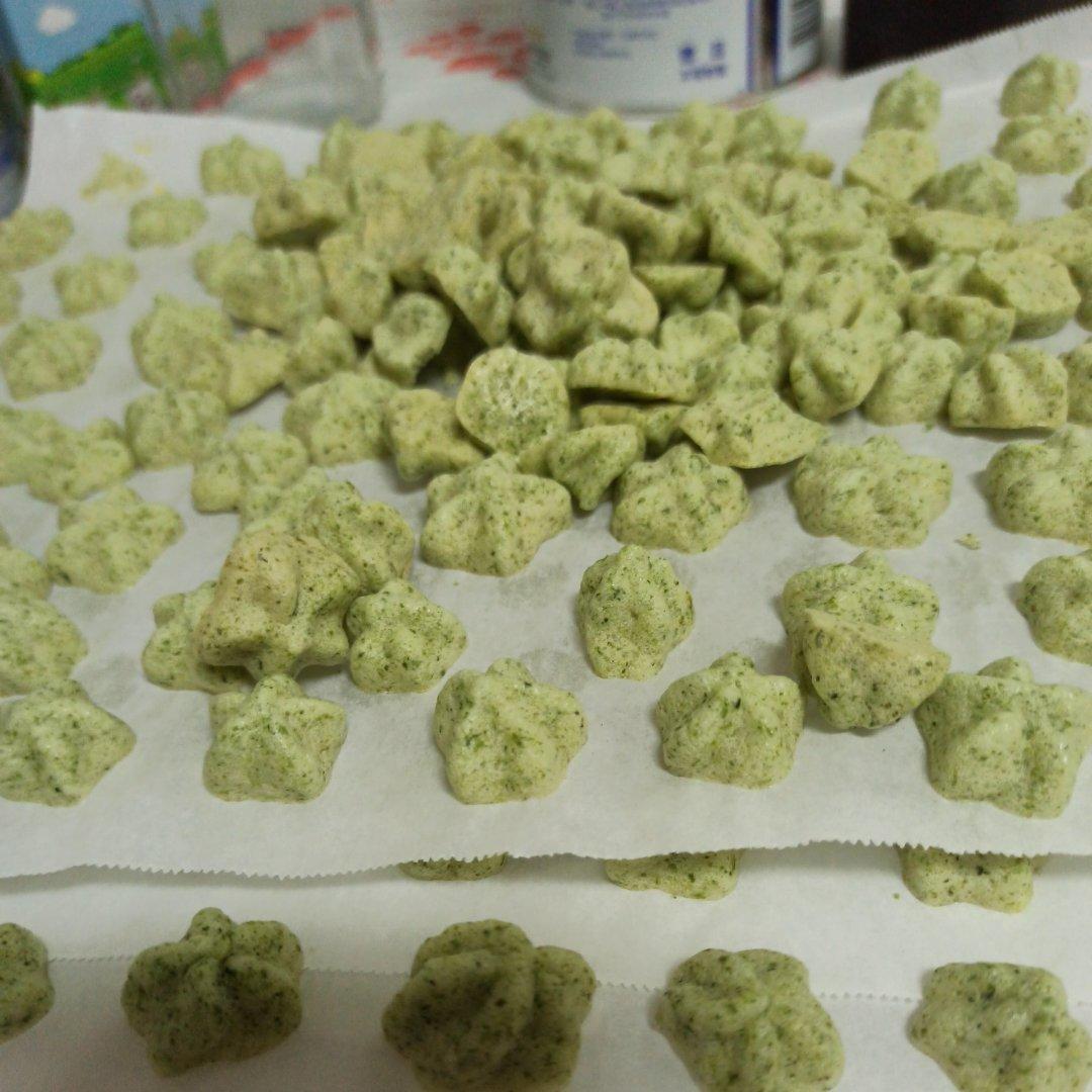 宝宝辅食系列～菠菜溶豆