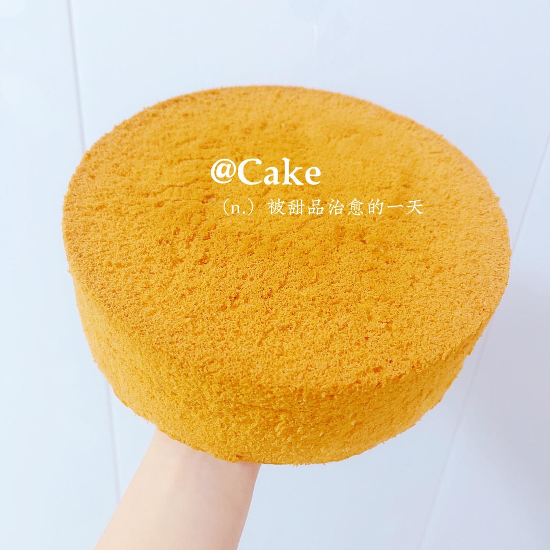 纸杯蛋糕 8寸戚风蛋糕的量