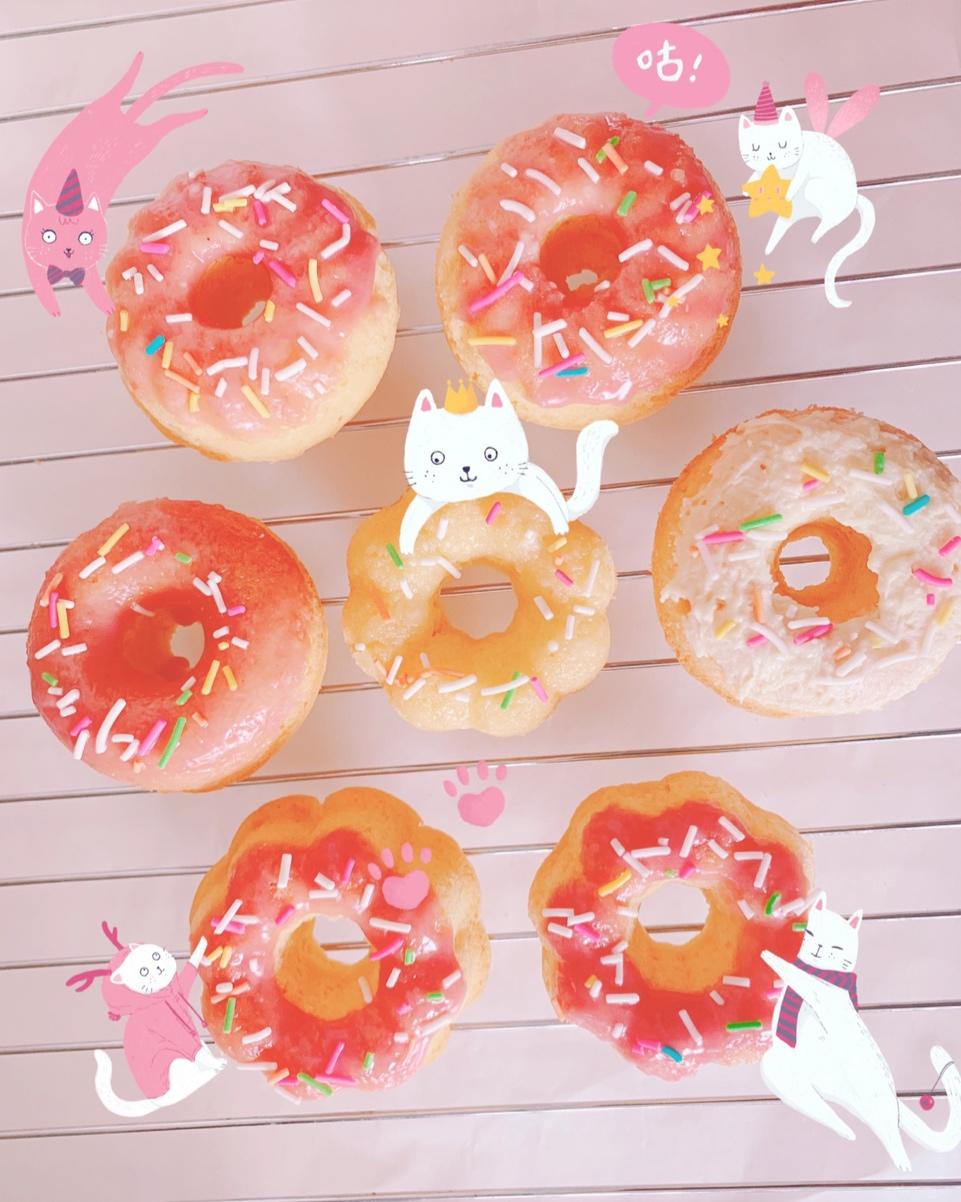 烤箱版甜甜圈