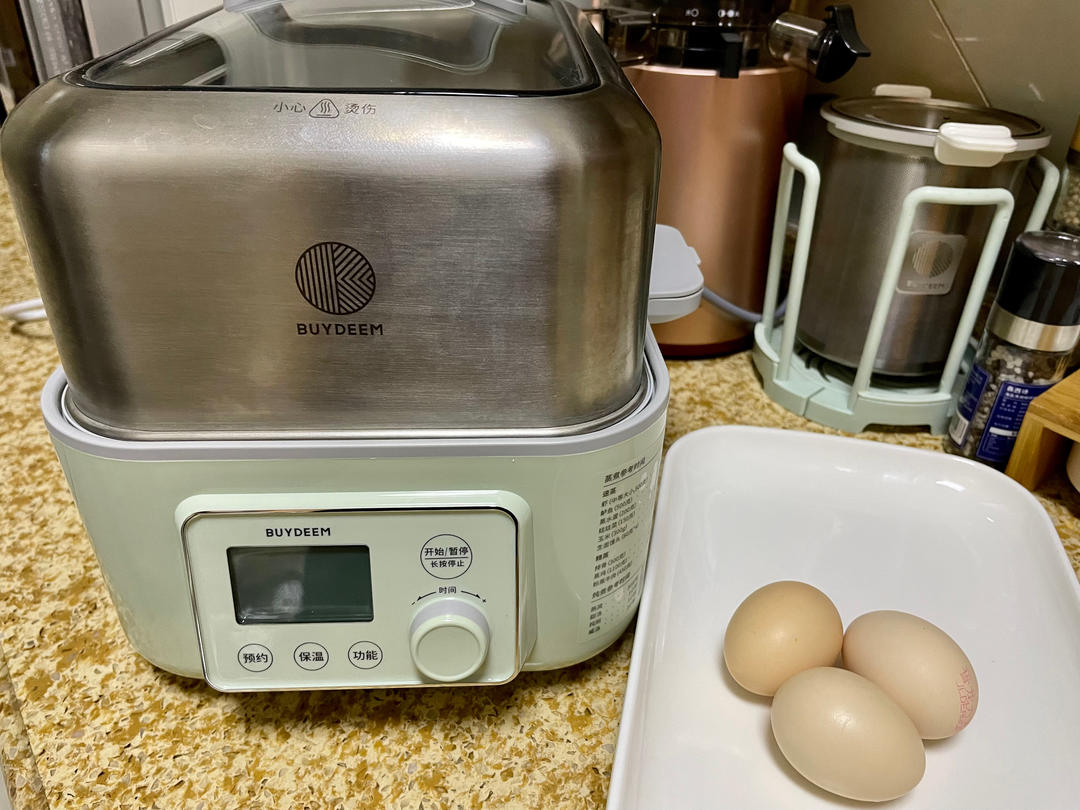 👆【蒸煮炖锅打卡戳这】蒸水蛋-3月美食日记打卡