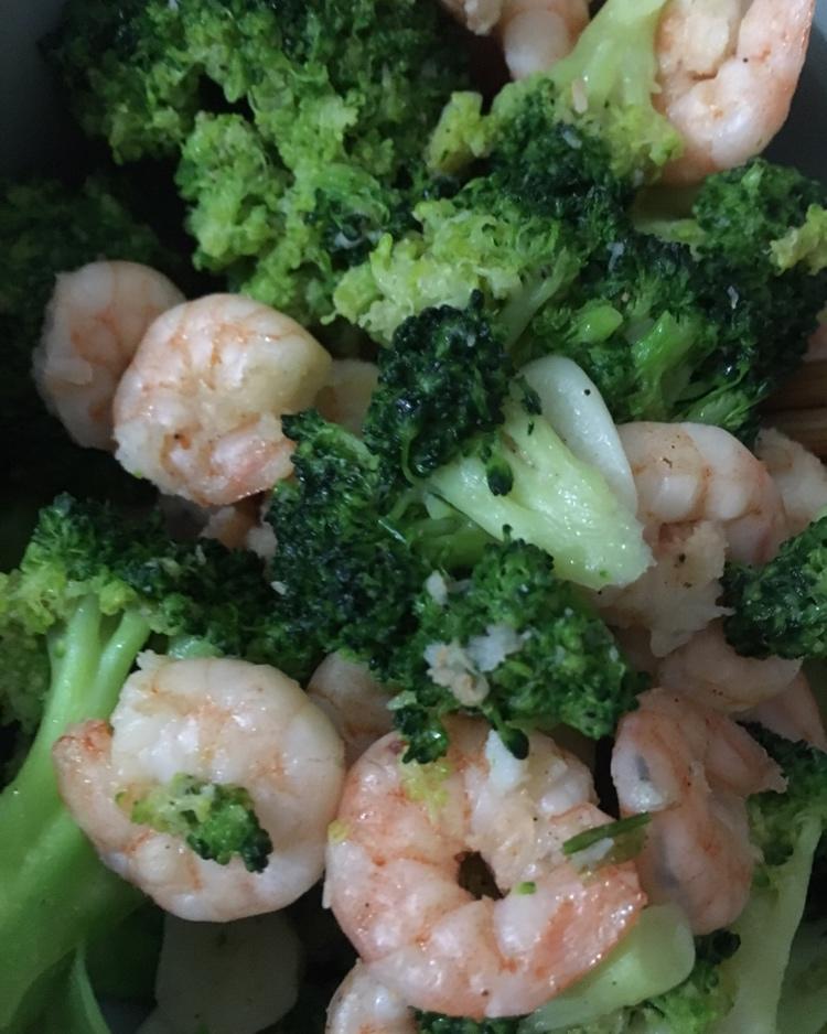超入味的西兰花🥦炒虾仁🍤