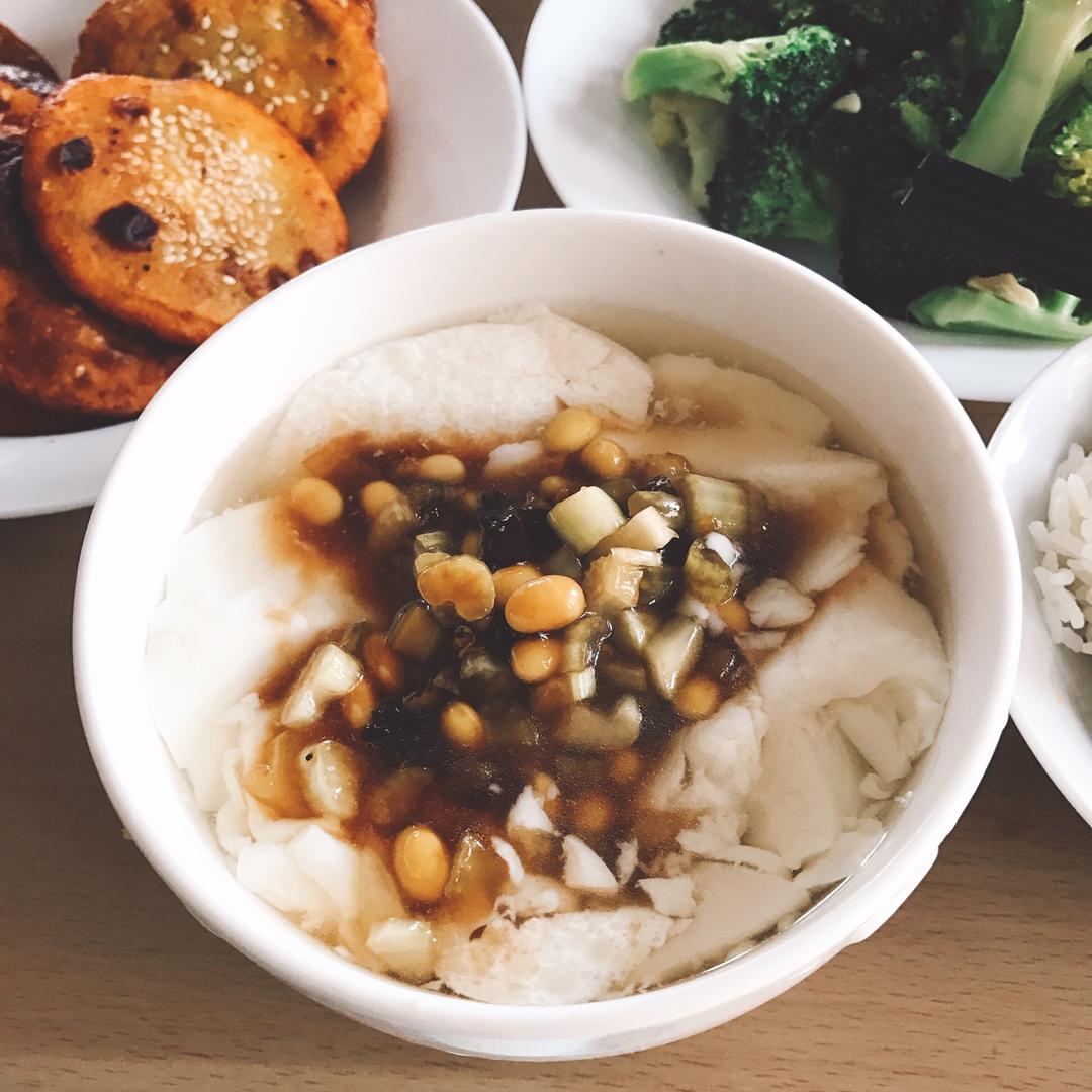 鲜香卤汁豆腐脑