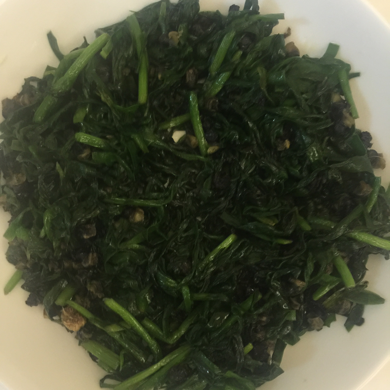 丝螺肉炒韭菜
