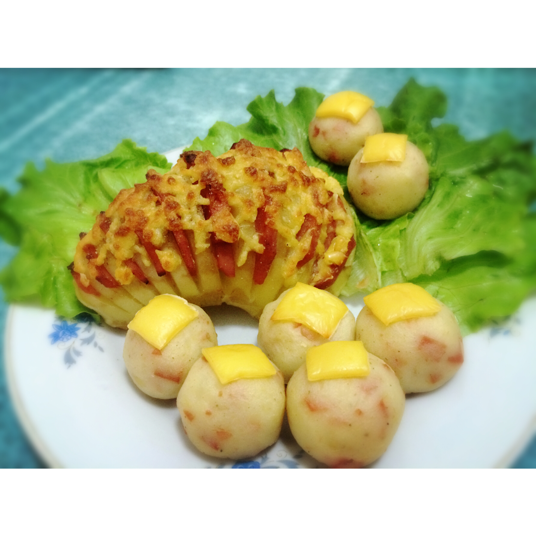 培根风琴烤土豆