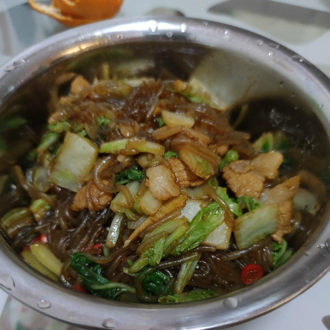 猪肉白菜炖粉条