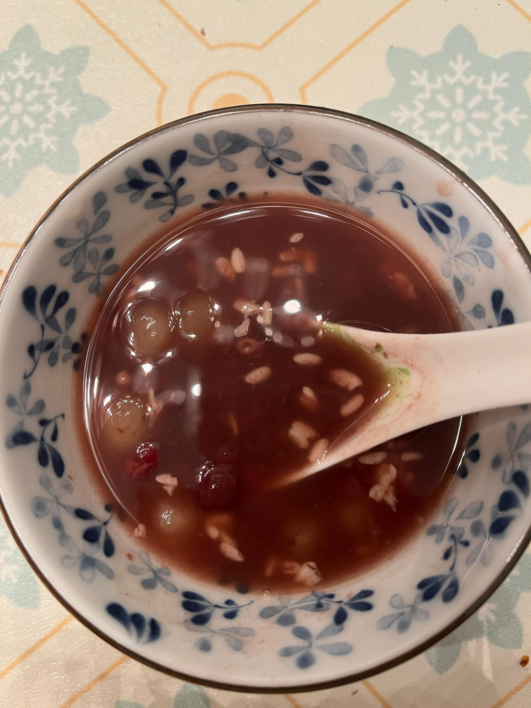 酒酿赤豆元宵